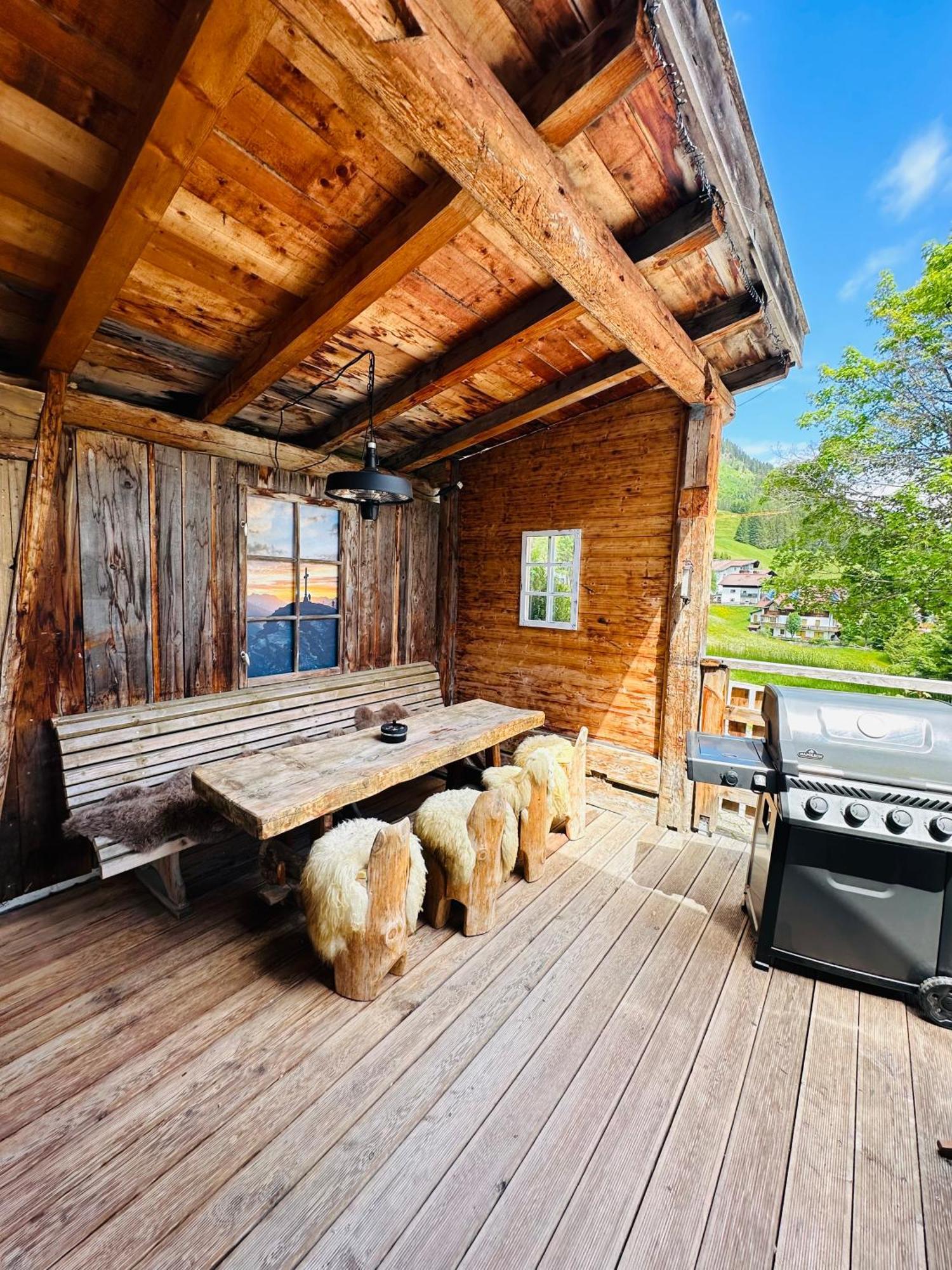 Chalet Schwarz Berwang Exterior foto